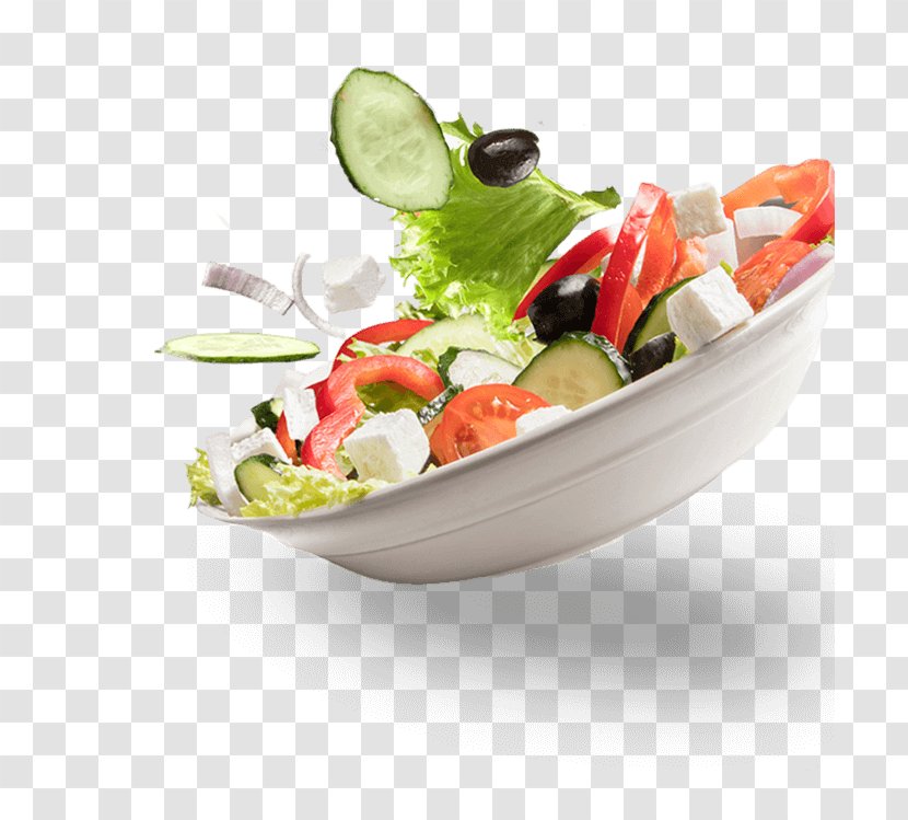 Greek Salad Recipe Vegetarian Cuisine Everyday Super Food - Tableware - Plate Transparent PNG