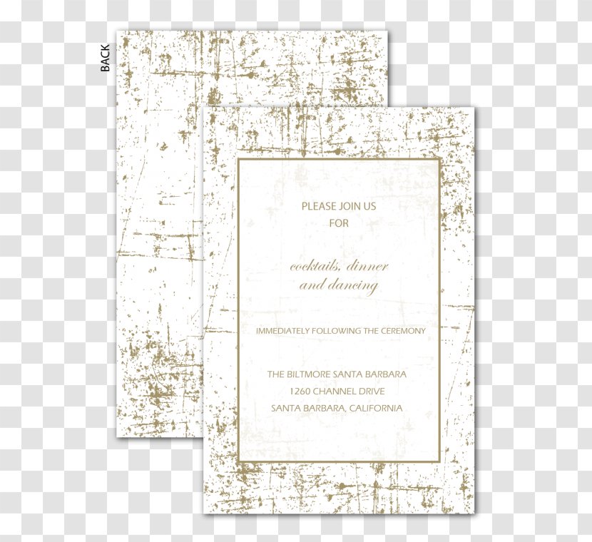 Paper Font - Wedding Invitation Transparent PNG