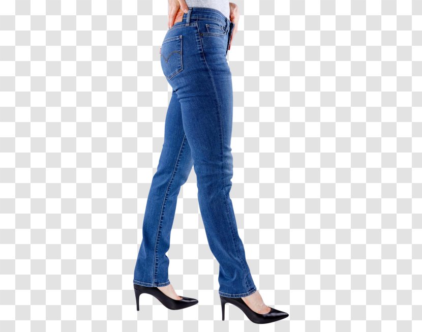 Jeans Denim Waist - Watercolor - Slim-fit Pants Transparent PNG
