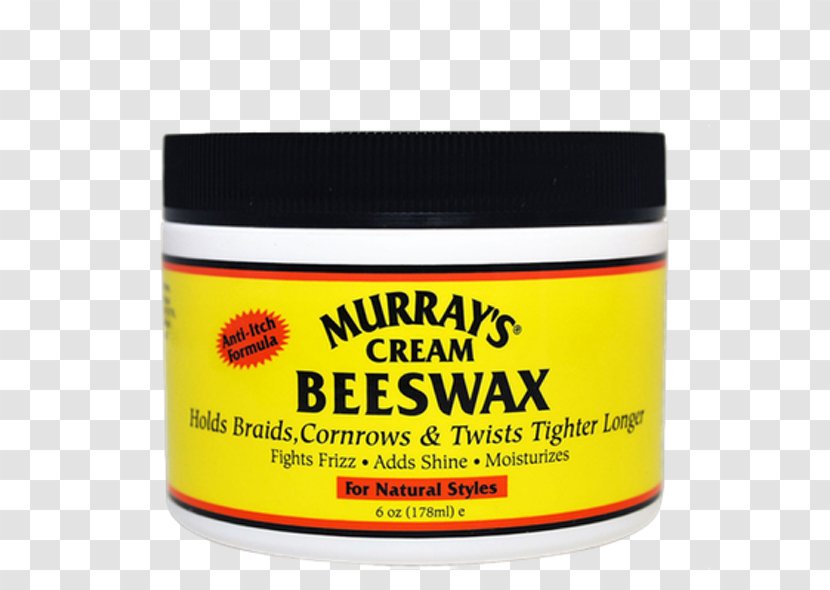 Murray's Pomade Beeswax Bees Wax Cream - Hair - Bee Transparent PNG