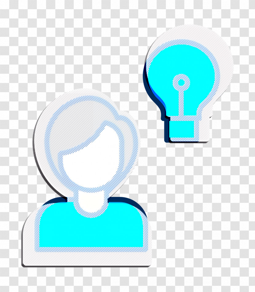 Think Icon Idea Icon Creative Icon Transparent PNG