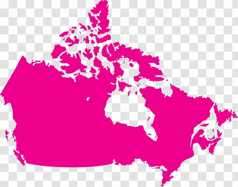 Canada Vector Map Royalty-free - Stock Photography - World 3 Transparent PNG