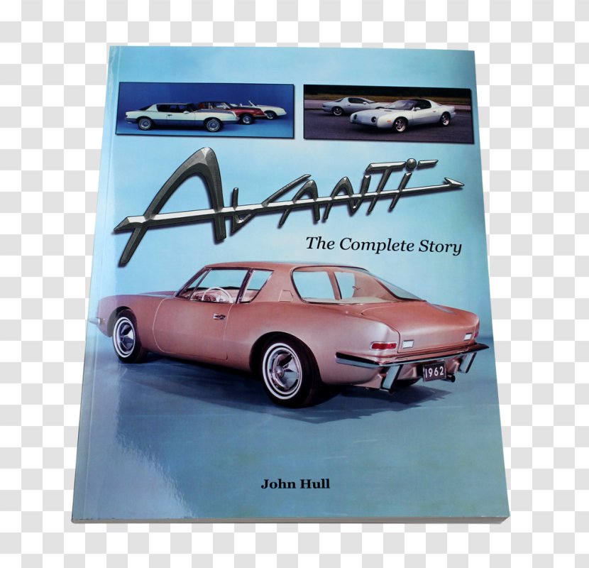 Classic Car Avanti: The Complete Story Model Compact Transparent PNG