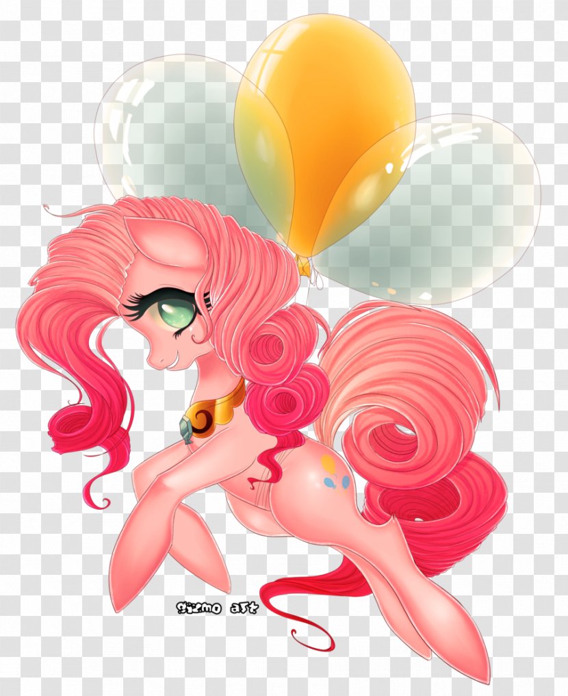 Pinkie Pie Pony Fan Art - Painting Transparent PNG