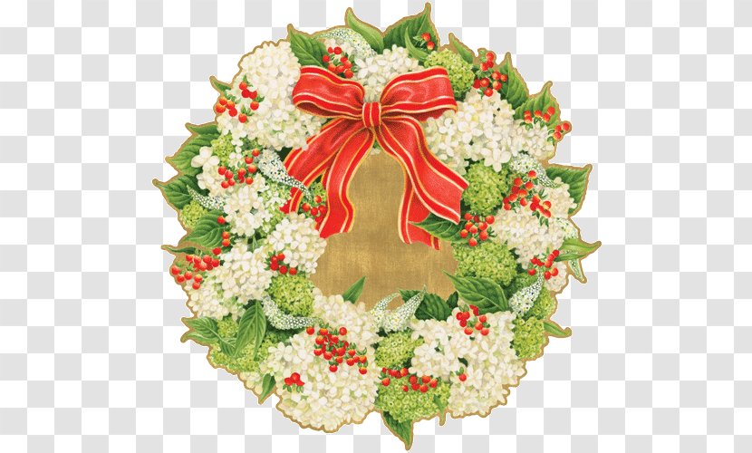 Wreath Christmas Card Garland Greeting & Note Cards Transparent PNG