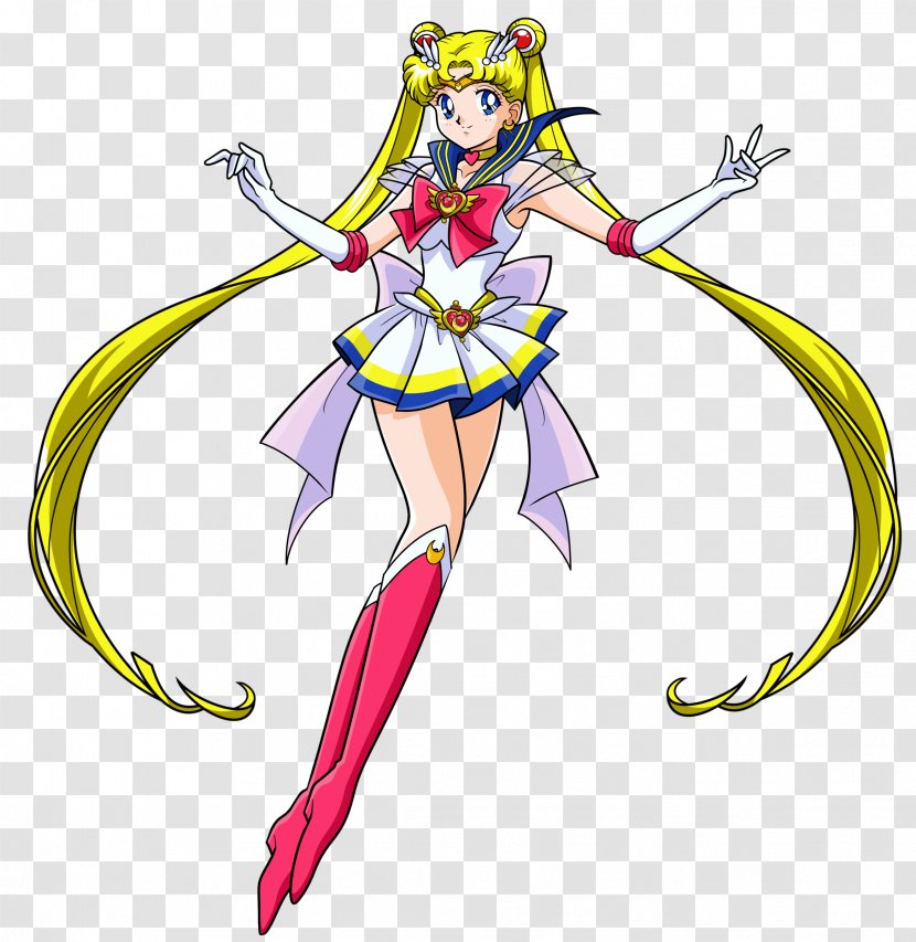 Sailor Moon Chibiusa Mars Jupiter Queen Serenity - Cartoon Transparent PNG