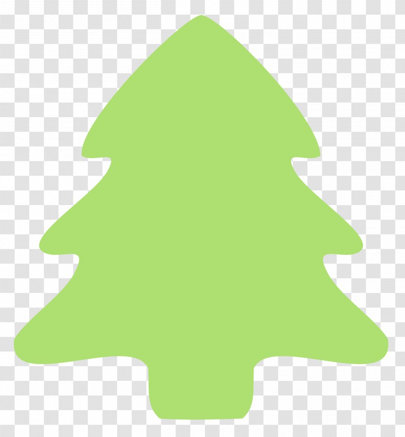 Fir Spruce Christmas Tree Green Font - Leaf - Chevron Cliparts Transparent PNG