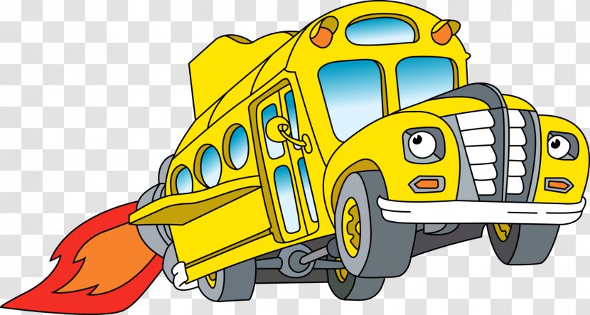 The Magic School Bus Television Show - Motor Vehicle Transparent PNG