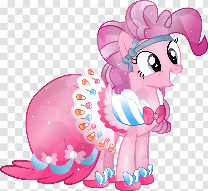 Pinkie Pie Pony Rainbow Dash Rarity Twilight Sparkle - Watercolor - Little Transparent PNG
