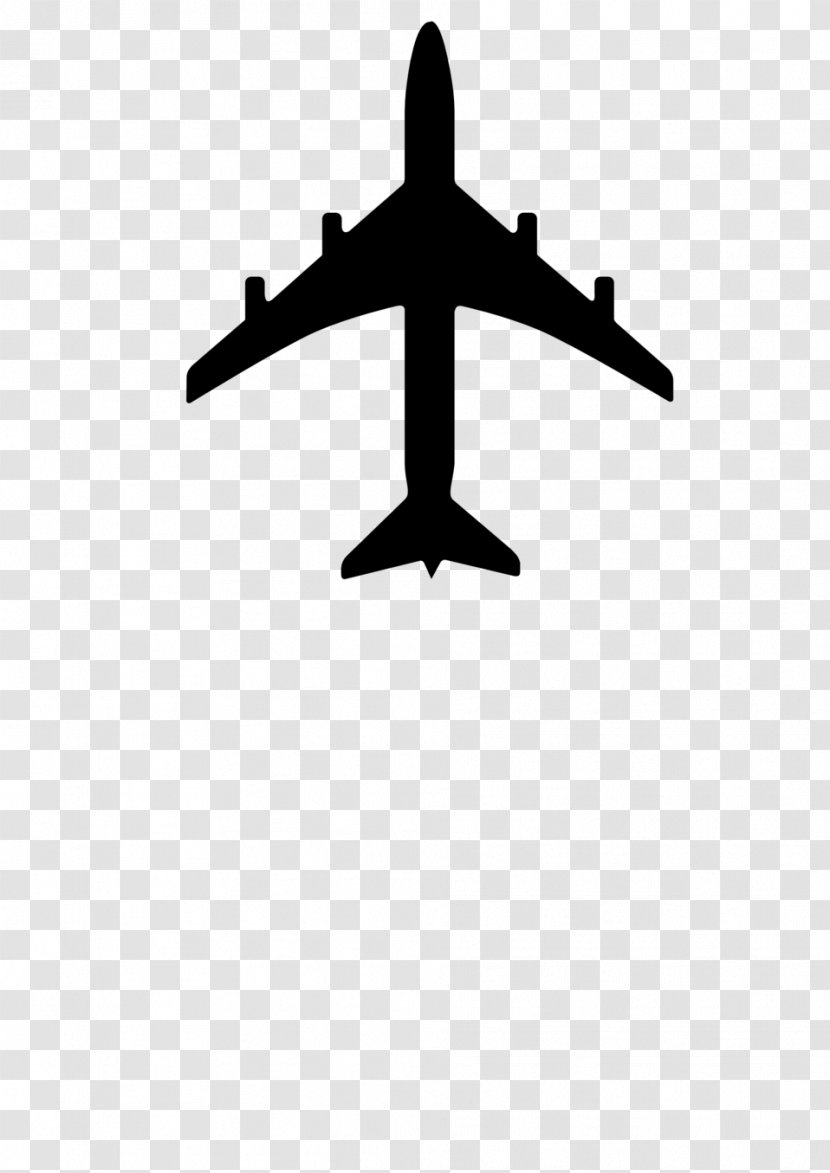 Airplane Clip Art - Silhouette Transparent PNG