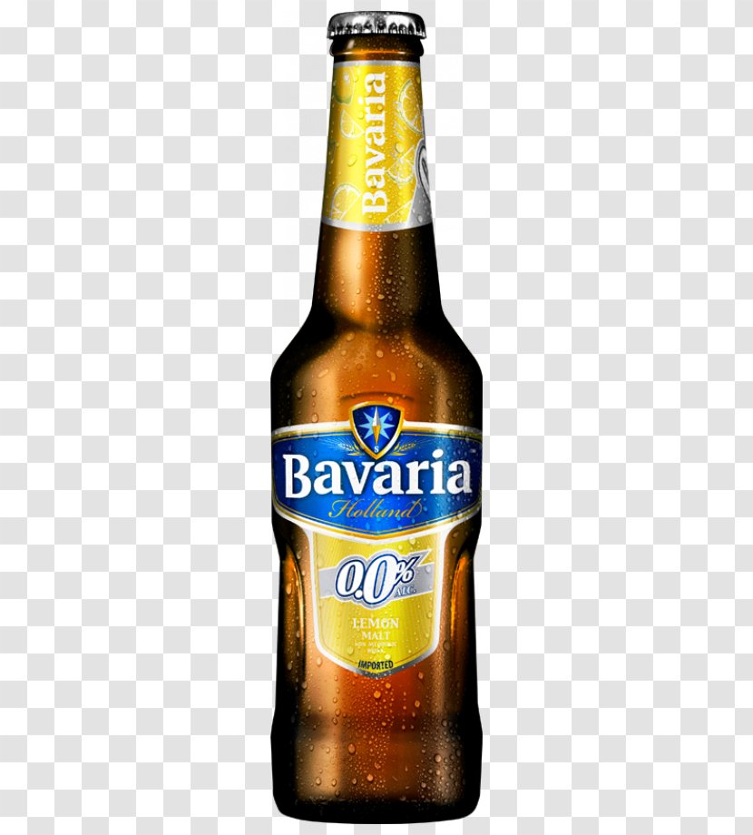 Bavaria Non-alcoholic Beer Drink Brewery Low-alcohol - Glass Bottle Transparent PNG