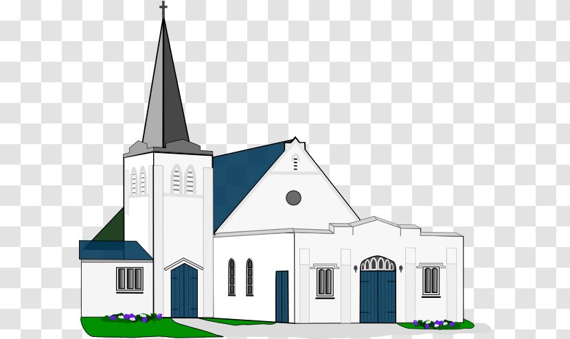 Christian Church Black Clip Art - House - Religious Cliparts Transparent PNG