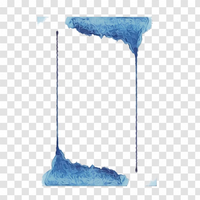 Blue - Wet Ink Transparent PNG