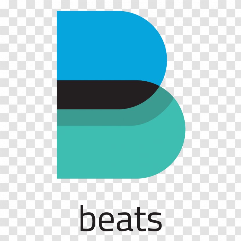 Logo Elasticsearch Beats Electronics Kibana Logstash - Turquoise - New Beat Transparent PNG