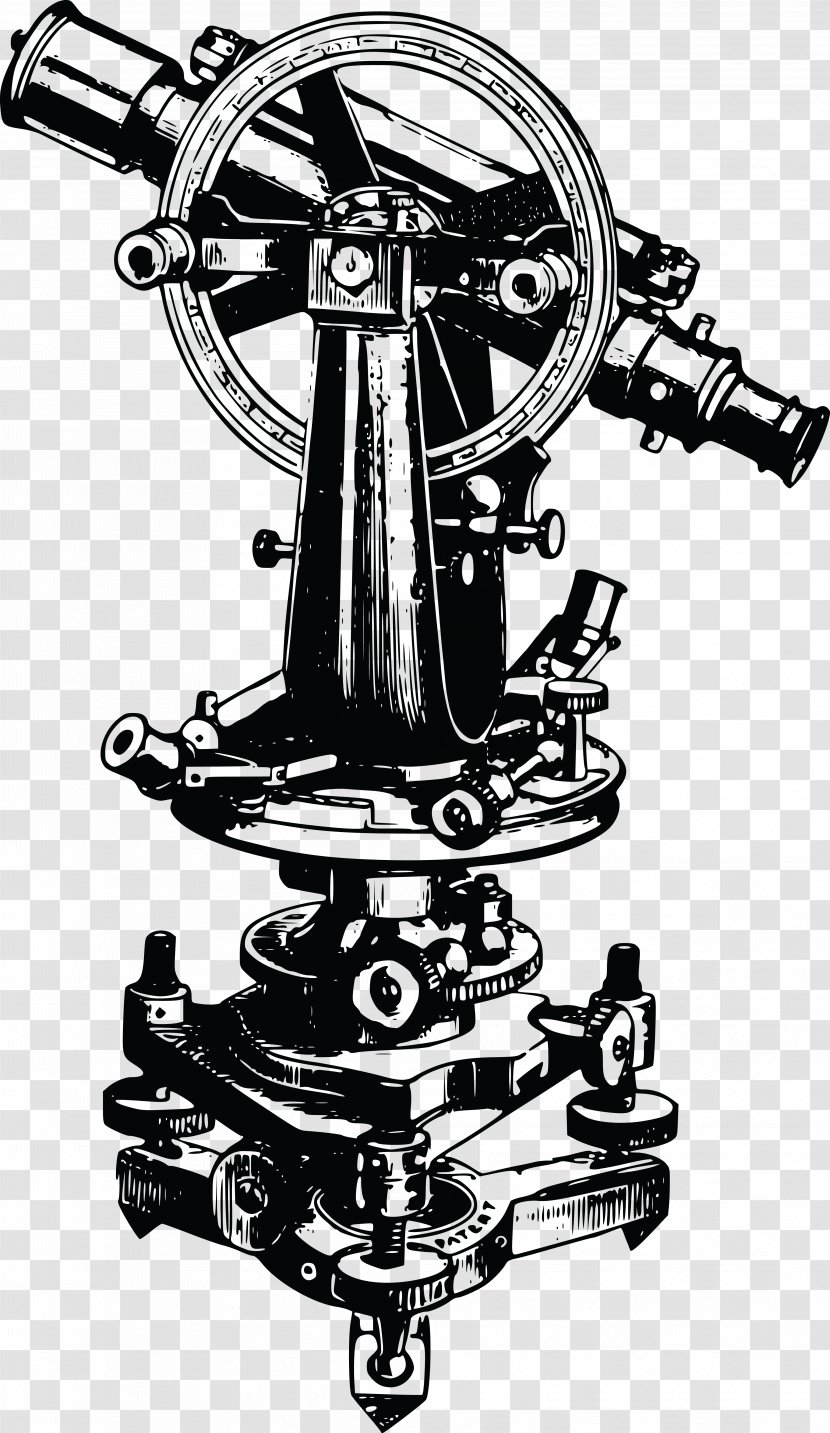 Clip Art Theodolite Openclipart - Hardware - Statue Of Liberty Stamp Transparent PNG