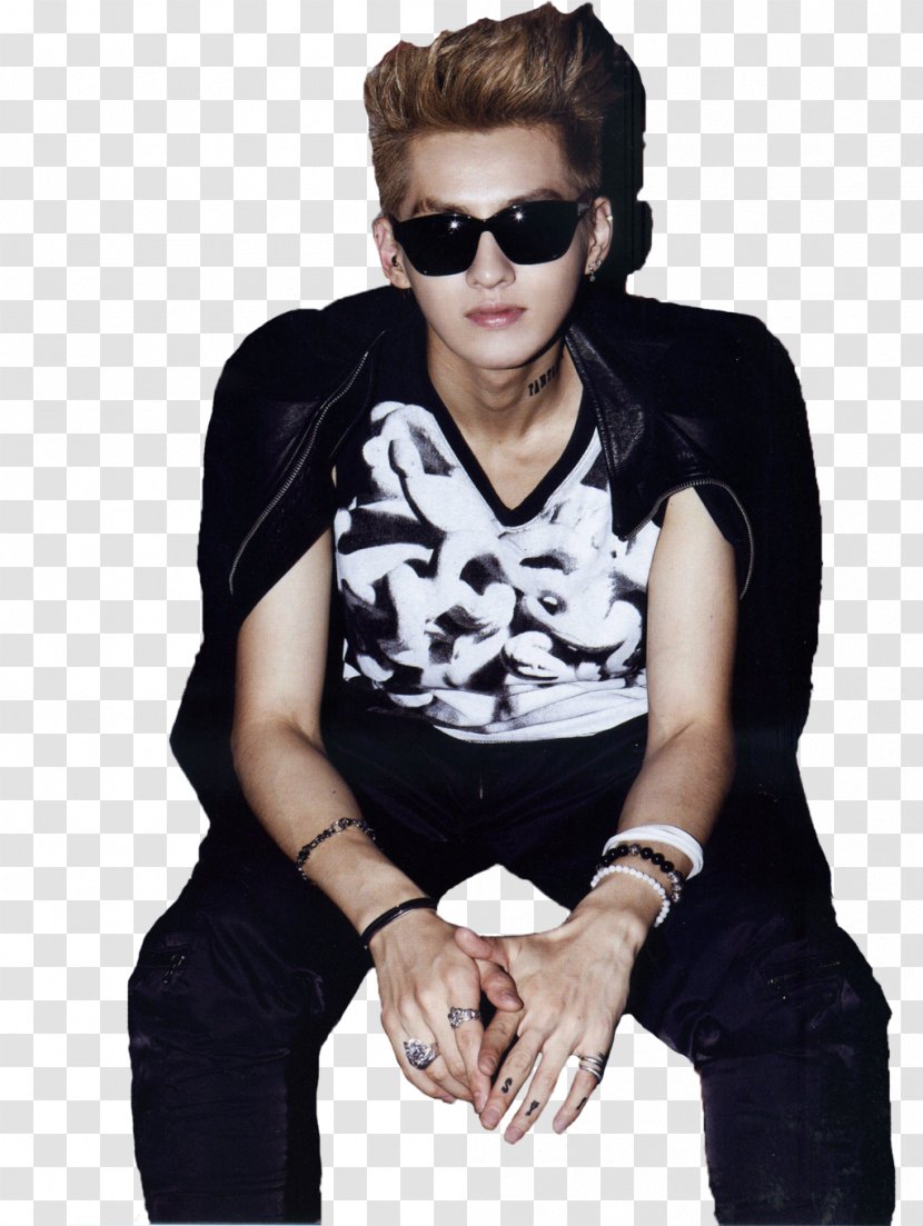 Kris Wu EXO Growl XOXO K-pop - Eyewear - Lays Transparent PNG