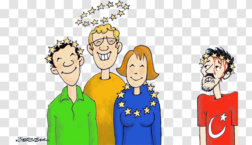 Turkey Cartoon Illustration - Happiness - Family Of 5 Transparent PNG