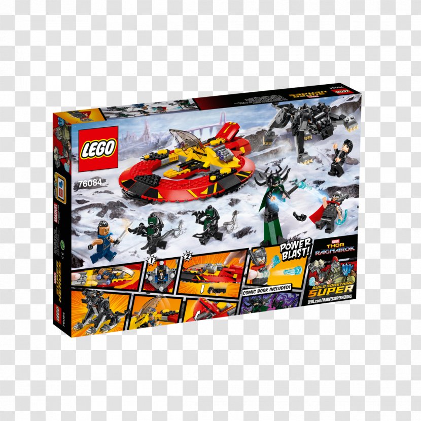 Thor Lego Marvel Super Heroes Fenris Wolf Hulk Hela - Asgard Transparent PNG