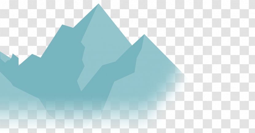 Triangle Desktop Wallpaper Computer Font - Microsoft Azure - Blue Mountains Transparent PNG
