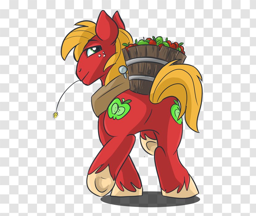 Big McIntosh Pony McDonald's Mac Applejack Horse Transparent PNG