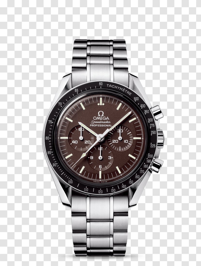 OMEGA Speedmaster Moonwatch Professional Chronograph Omega SA Mechanical Watch - Steel Transparent PNG