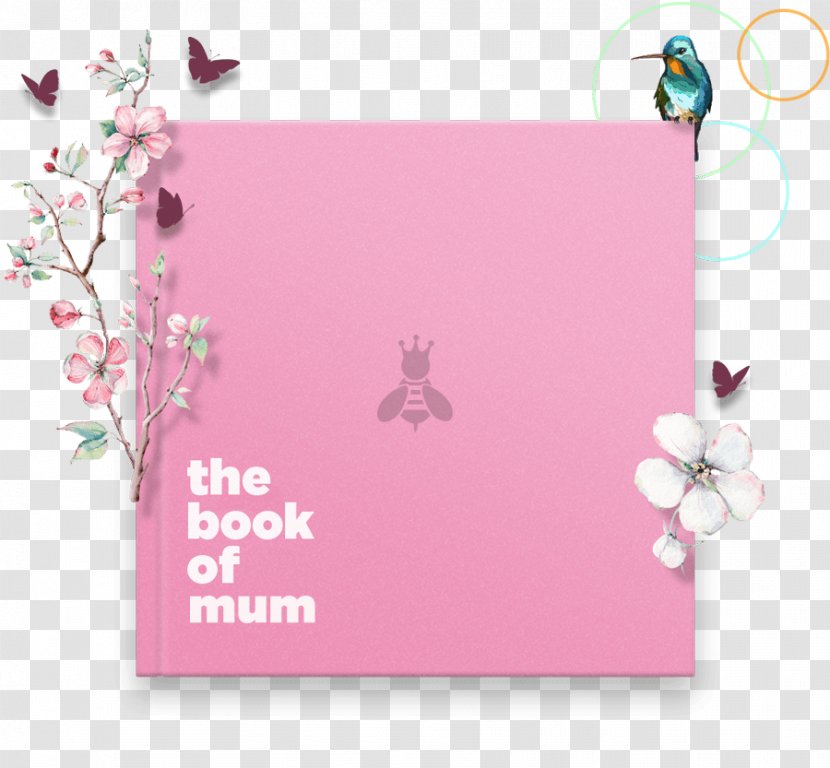 Personalized Book Christmas Gift Mother - Cherry Blossom Transparent PNG