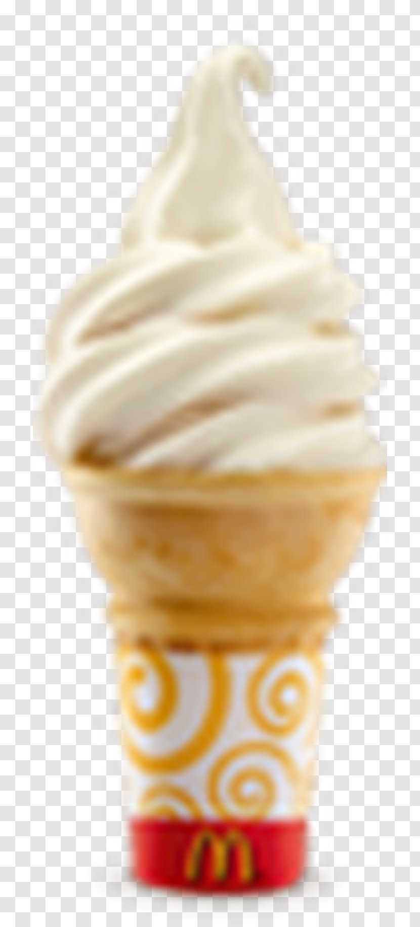 Ice Cream Cones Sundae Fast Food - Cone - Vanilla Transparent PNG