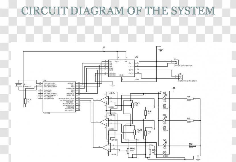 Technical Drawing Engineering Diagram Electronic Circuit - Area - Design Transparent PNG