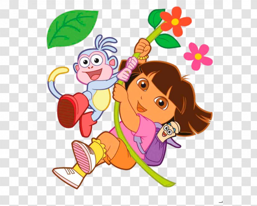Cartoon Character Clip Art - Watercolor - Dora's Big Birthday Adventure Transparent PNG