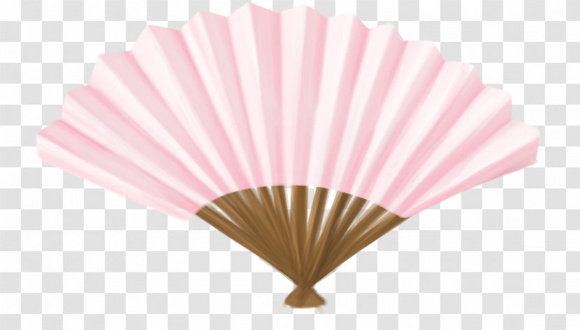 Pink M Fan - Decorative Poster Transparent PNG