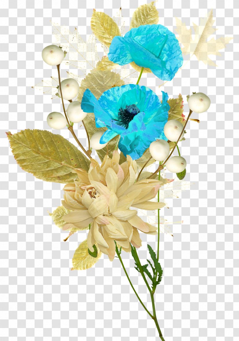 Floral Design Flower Bouquet Scrapbooking Cut Flowers - Embellishment Transparent PNG