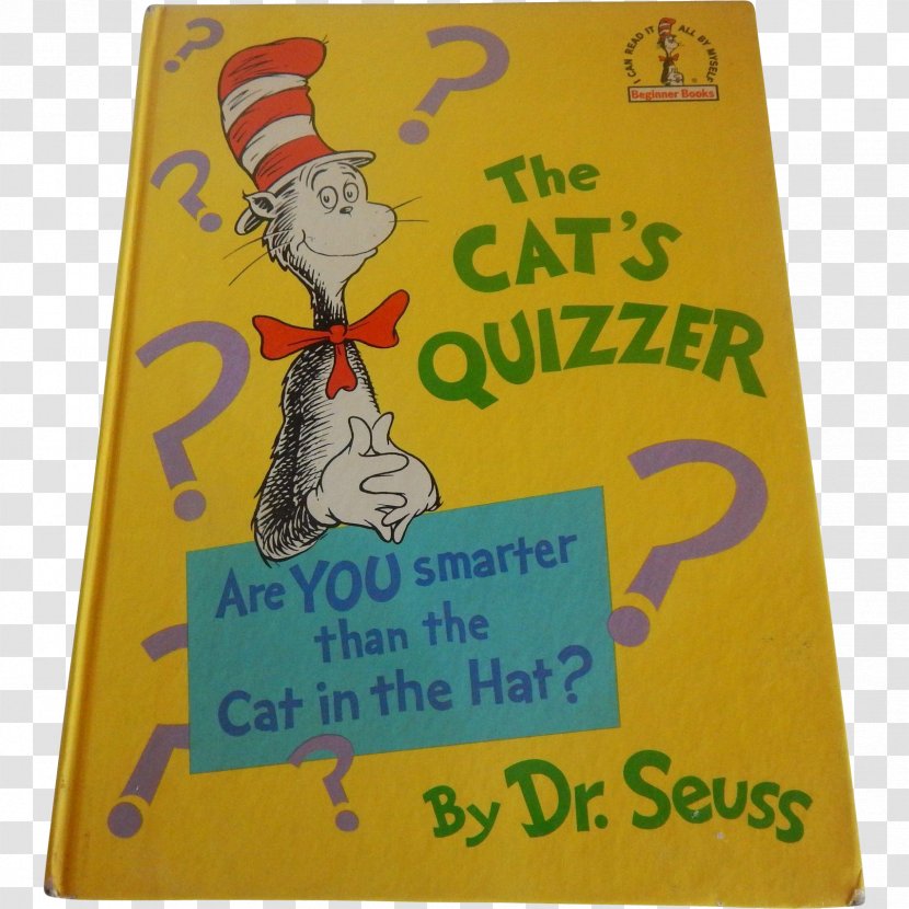 The Cat's Quizzer Cat In Hat Comes Back Dr. Seuss's Beginner Book Collection Transparent PNG