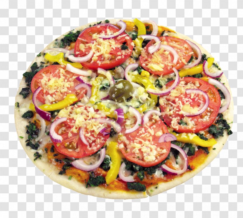 Sausage Pizza Italian Cuisine Fast Food - Dish - Vegetable Transparent PNG