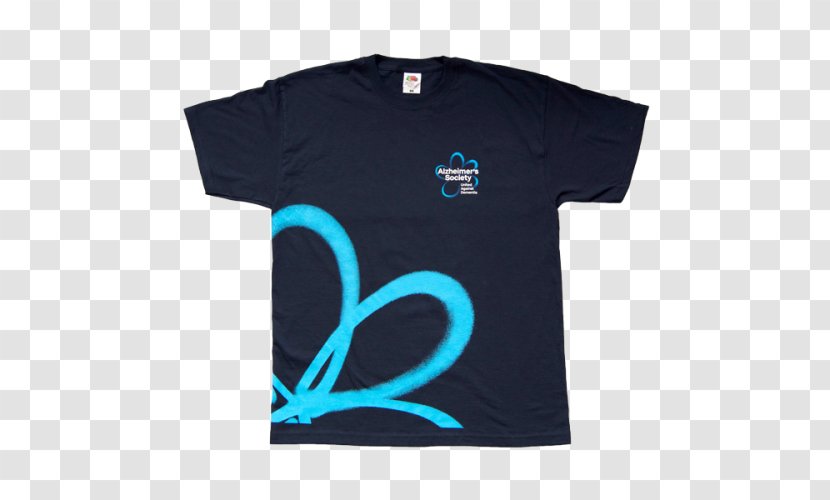 T-shirt Blue Sleeve Cutsew - Heart - Light Shirt Transparent PNG