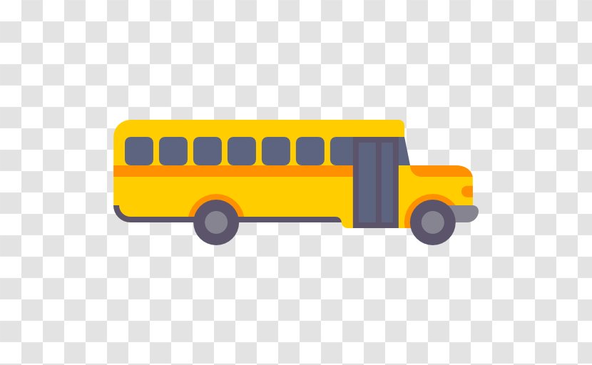 School Bus Taxi Transport Transparent PNG