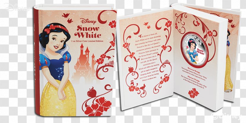 Snow White Walt Disney World Princess The Company Niue - Apmex Transparent PNG