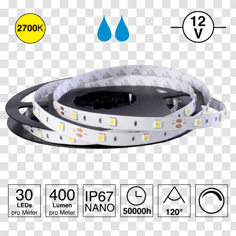 LED Strip Light Light-emitting Diode White Color Rendering Index - Lightemitting Transparent PNG