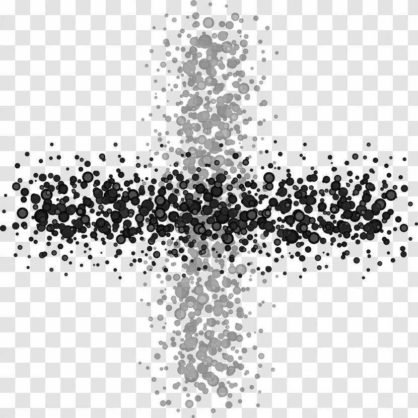 Light Black And White - Symmetry - Gray Sparkle Spot Transparent PNG