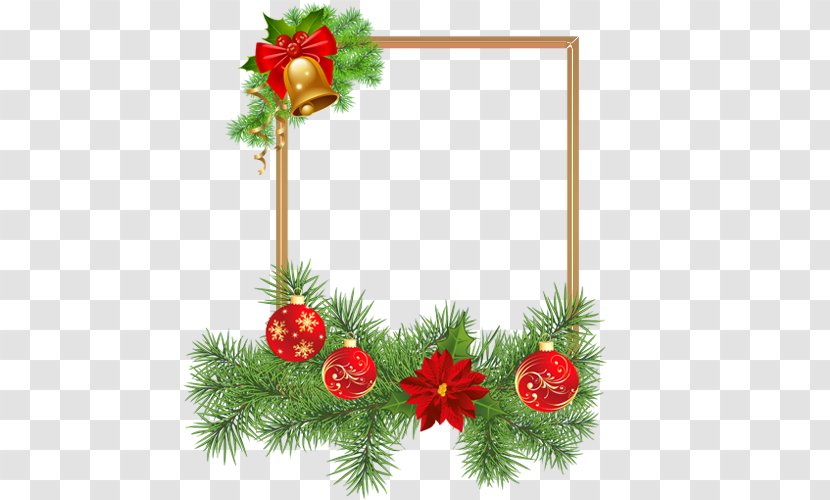 Christmas Ornament Card Decoration Clip Art - Picture Frames - Tp Transparent PNG