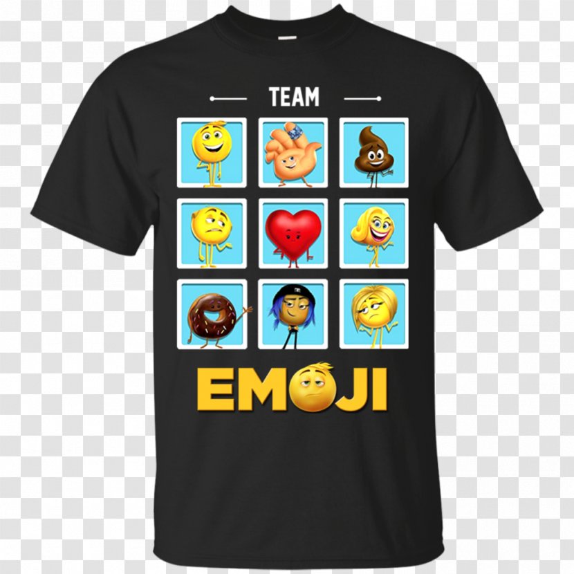 T-shirt Hoodie Top The Emoji Movie Team - Logo Transparent PNG