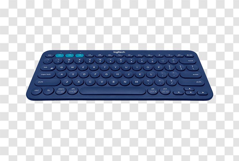 Computer Keyboard Logitech Multi-Device K380 Handheld Devices AZERTY Transparent PNG