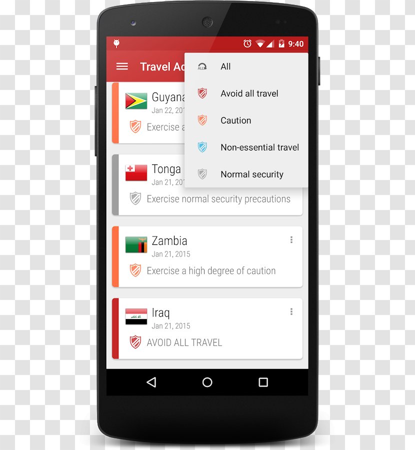 Screenshot Android - Mobile Phone Transparent PNG