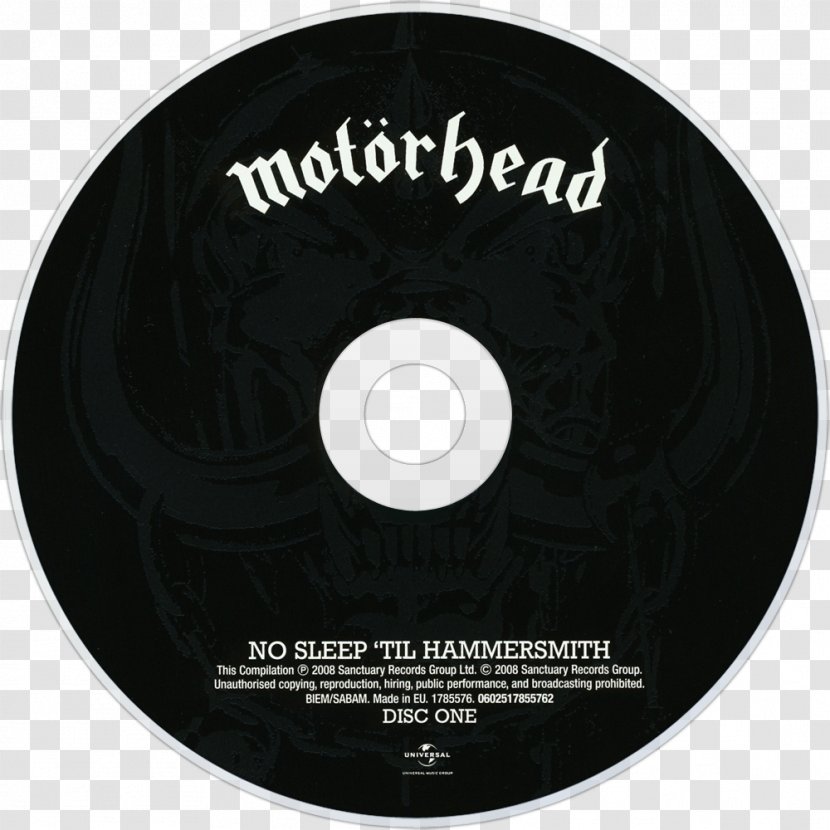 Samsung Gear S3 Motörhead No Sleep 'til Hammersmith Compact Disc Galaxy Transparent PNG