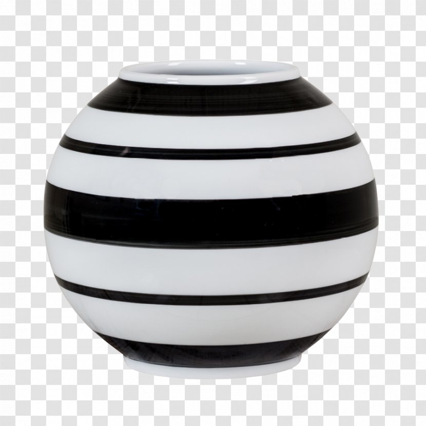 Vase Ceramic Porsgrund White - Silver Transparent PNG