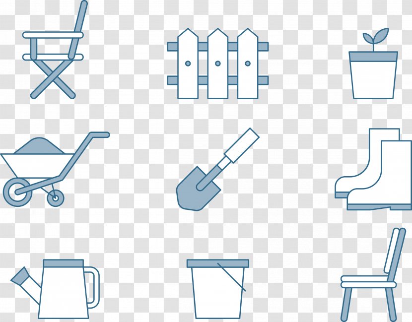Garden Tool Icon - Technology - Planting Tools Transparent PNG