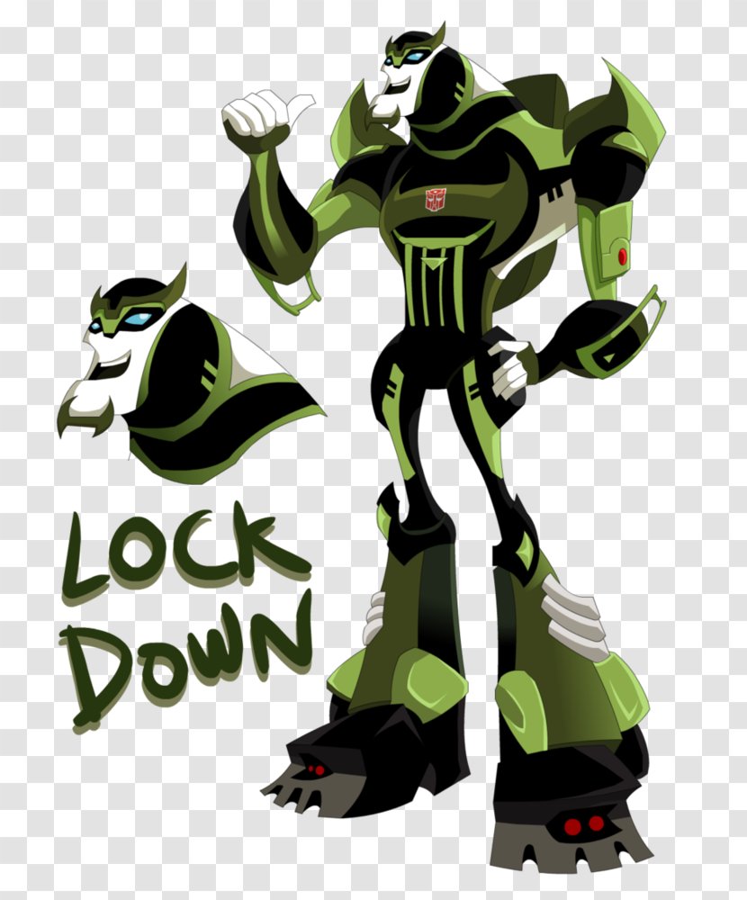 Lockdown Prowl Autobot Transformers Character - Animated Transparent PNG