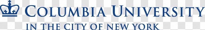 Columbia University Logo Product Design Brand Font - Blue Transparent PNG