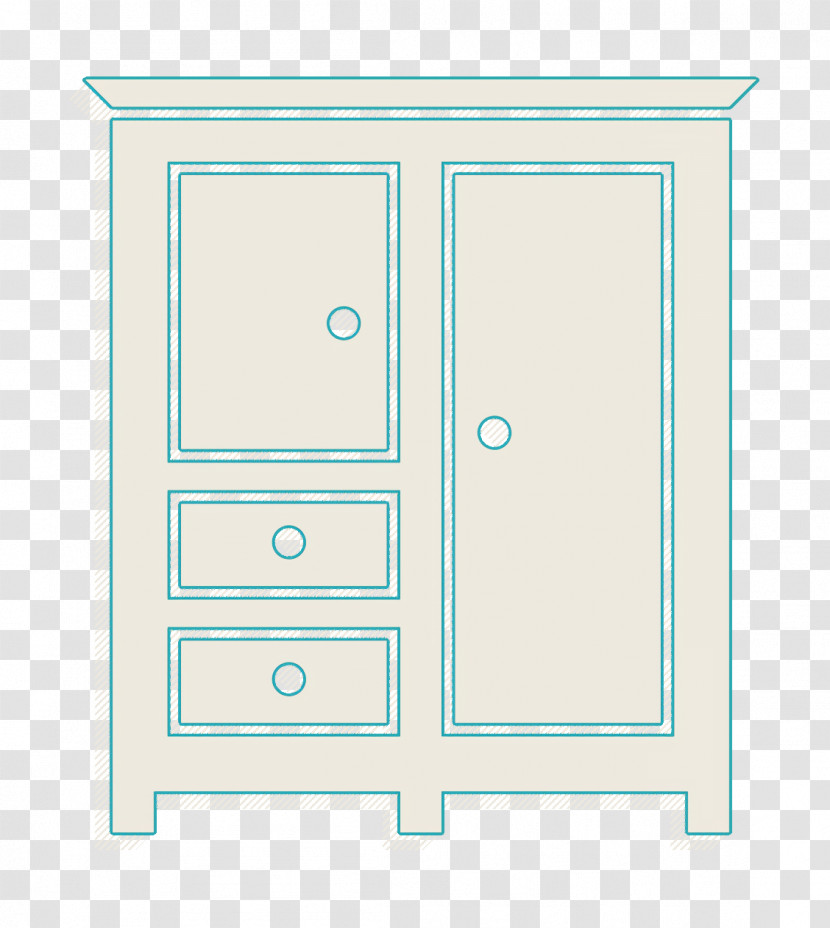 Closet Icon Tools And Utensils Icon Bedroom Black Closed Closet For Clothes Icon Transparent PNG