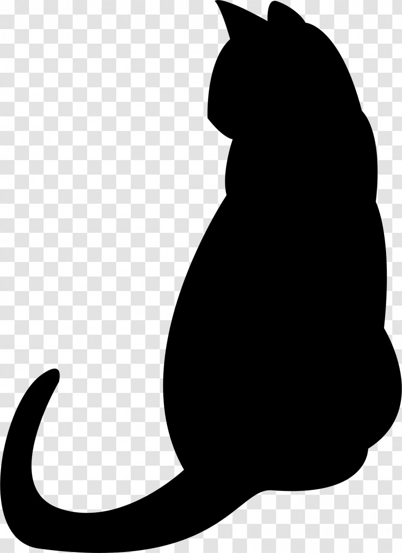 Cat Kitten Felidae Silhouette Clip Art - Sillhouette Transparent PNG