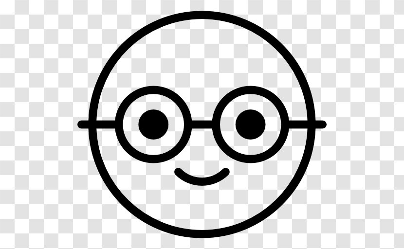 Emoticon Smiley Nerd Clip Art - Glasses Transparent PNG